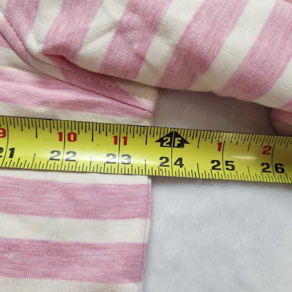 NEW PINK VINEYARD VINES DREAMCLOTH PLACED STRIPE RELAXED SHEP SHIRT SWEATER - Picture 7 of 12